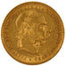 Moneda, Austria, Franz Joseph I, 10 Corona, 1905, EBC+, Oro, KM:2805