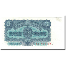 Banknote, Czechoslovakia, 3 Koruny, 1953, KM:79b, UNC(63)