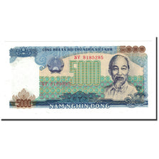 Banknote, Vietnam, 5000 D<ox>ng, 1987, 1989, KM:104a, UNC(65-70)