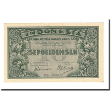 Indonesia, 10 Sen, 1947, 1947-12-01, KM:31, UNC(64)
