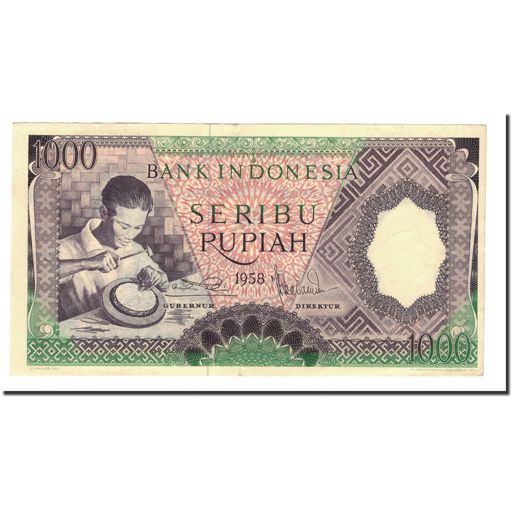 Indonesia, 1000 Rupiah, 1958, KM:61, UNC(64)