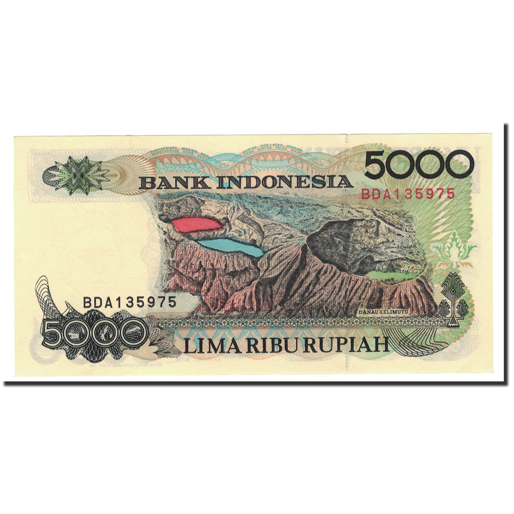 Banconote, Indonesia, 5000 Rupiah, 1992-2001, KM:130a, 1992, SPL