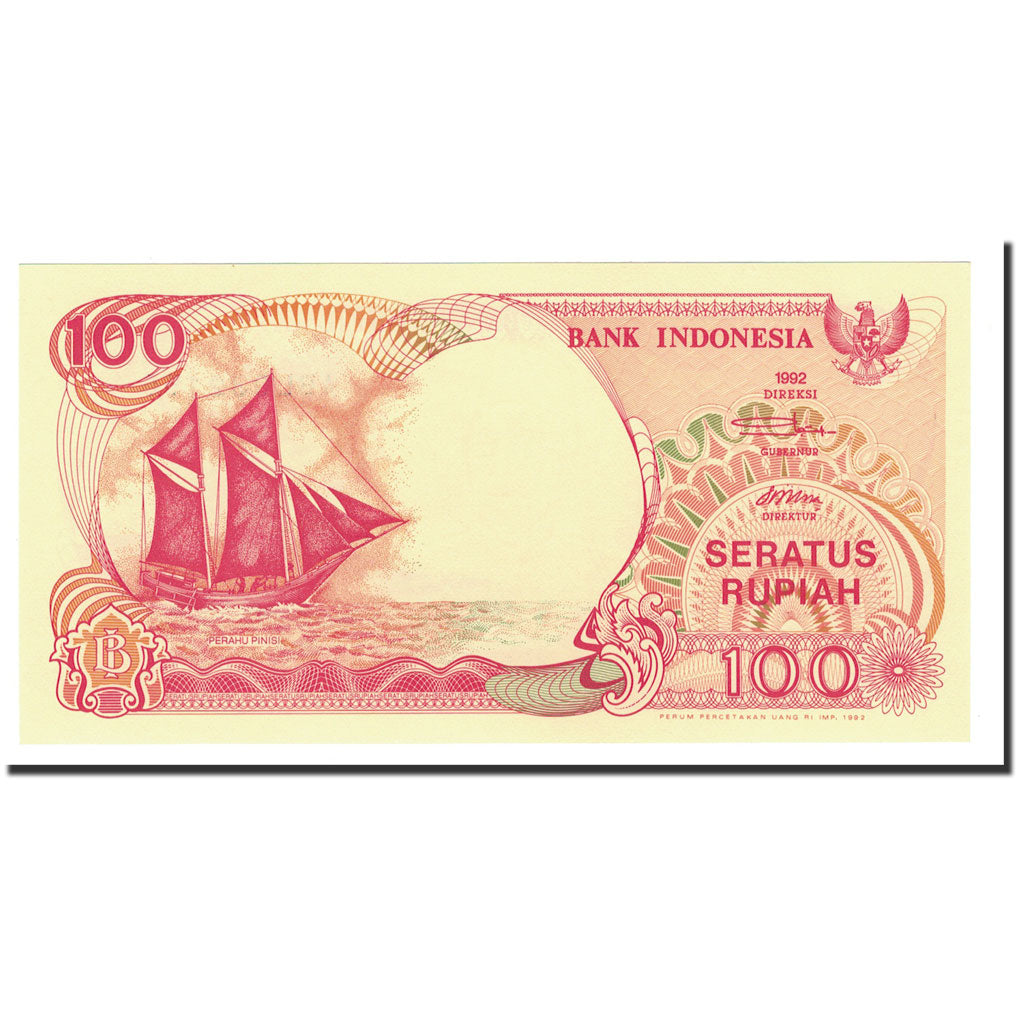Banconote, Indonesia, 100 Rupiah, 1992-2000, KM:127a, 1992, FDS