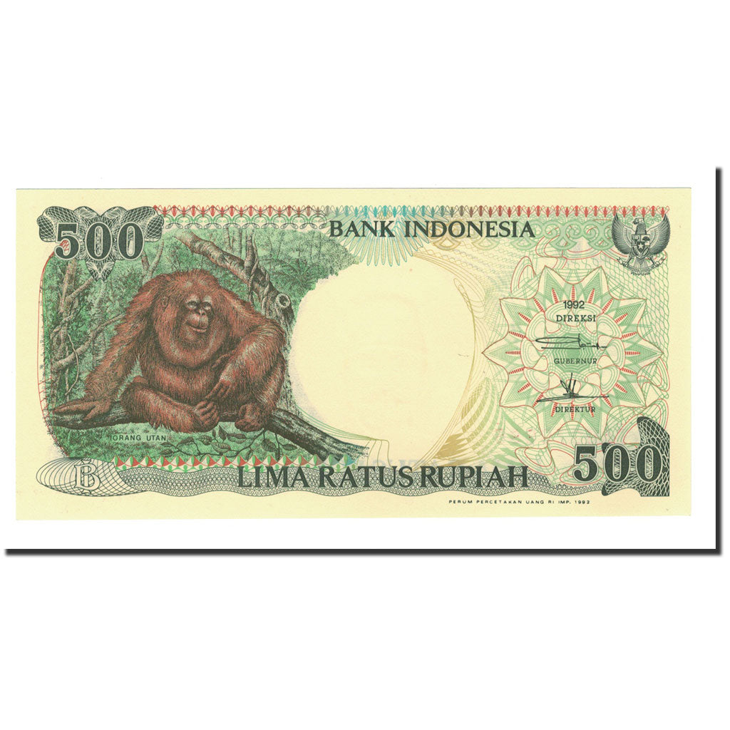 Biljet, Indonesië, 500 Rupiah, 1992/1999, 1992, KM:128a, NIEUW