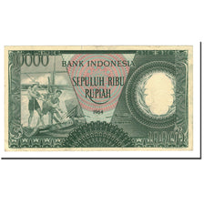 Banknote, Indonesia, 10,000 Rupiah, 1964, KM:100, AU(55-58)