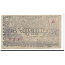 Indonesia, 10 Rupiah, EF(40-45)