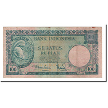 Banknote, Indonesia, 100 Rupiah, 1957, Undated, KM:51a, VF(20-25)
