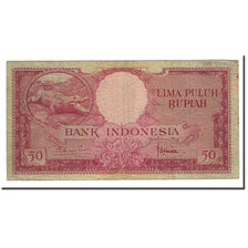 Indonesia, 50 Rupiah, 1957, KM:50a, F(12-15)