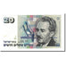 Banknote, Israel, 20 New Sheqalim, 1987, KM:54b, UNC(63)