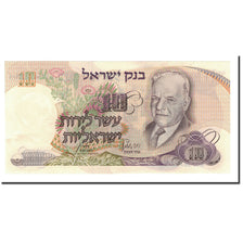 Banknote, Israel, 10 Lirot, 1968, KM:35c, UNC(65-70)