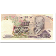 Banknote, Israel, 10 Lirot, 1968, KM:35c, UNC(65-70)