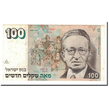 Billet, Israel, 100 New Sheqalim, 1986, KM:56a, TTB