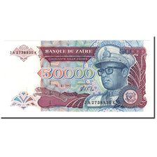 Billet, Zaïre, 50,000 Zaïres, 1991, 1991-04-24, KM:40a, NEUF