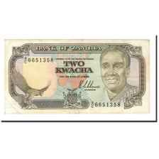 Banknote, Zambia, 2 Kwacha, 1989, Undated, KM:29a, EF(40-45)