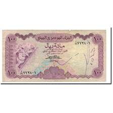 Banconote, Repubblica Araba dello Yemen, 100 Rials, 1984, KM:21Aa, Undated, MB