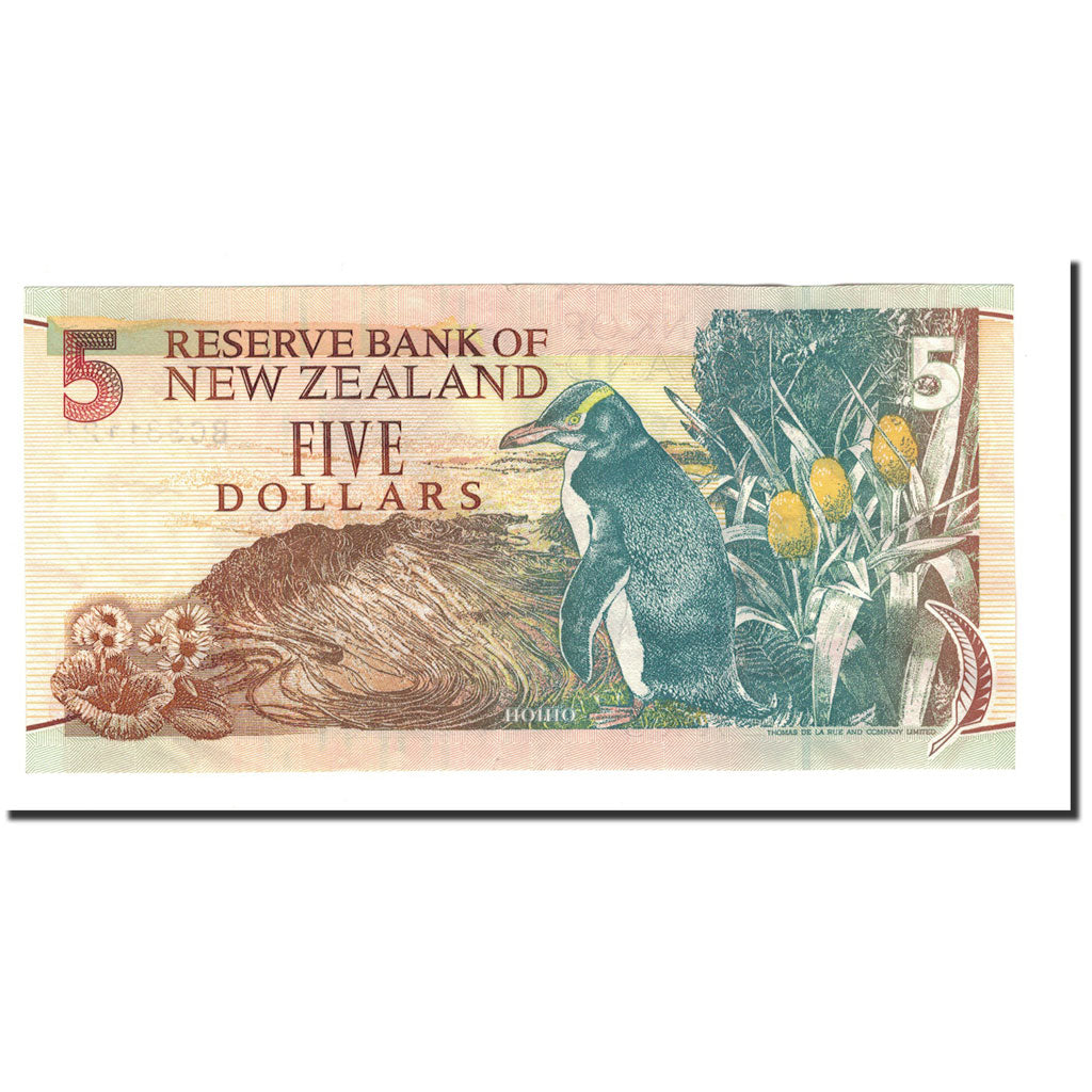 Banknote, New Zealand, 5 Dollars, 1992-1997, Undated, KM:177a, UNC(60-62)