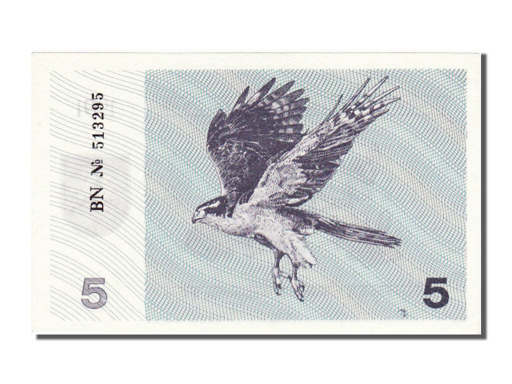 Lithuania, 5 (Talonas), 1991, KM #34a, , BN 513295