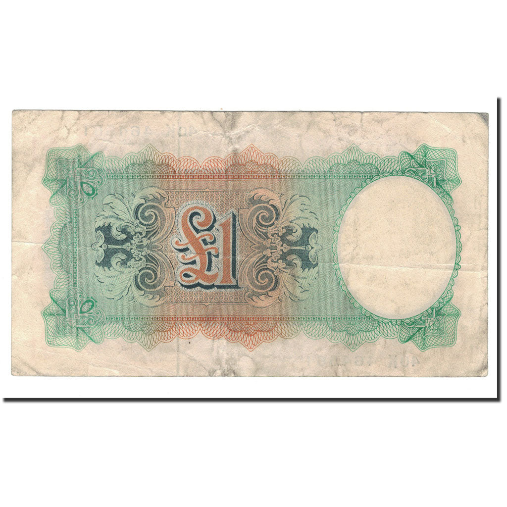 Banknote, Great Britain, 1 Pound, 1943-1945, KM:M6a, F(12-15)