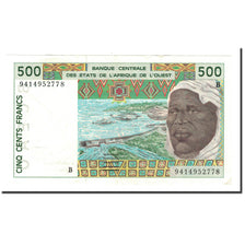 Banknote, West African States, 500 Francs, 1991-2002, 1994, KM:210Be, UNC(60-62)