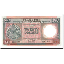 Banknote, Hong Kong, 20 Dollars, 1991, 1991-01-01, KM:197b, UNC(65-70)