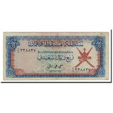Banknote, Oman, 1/4 Rial Saidi, 1970, KM:2a, F(12-15)