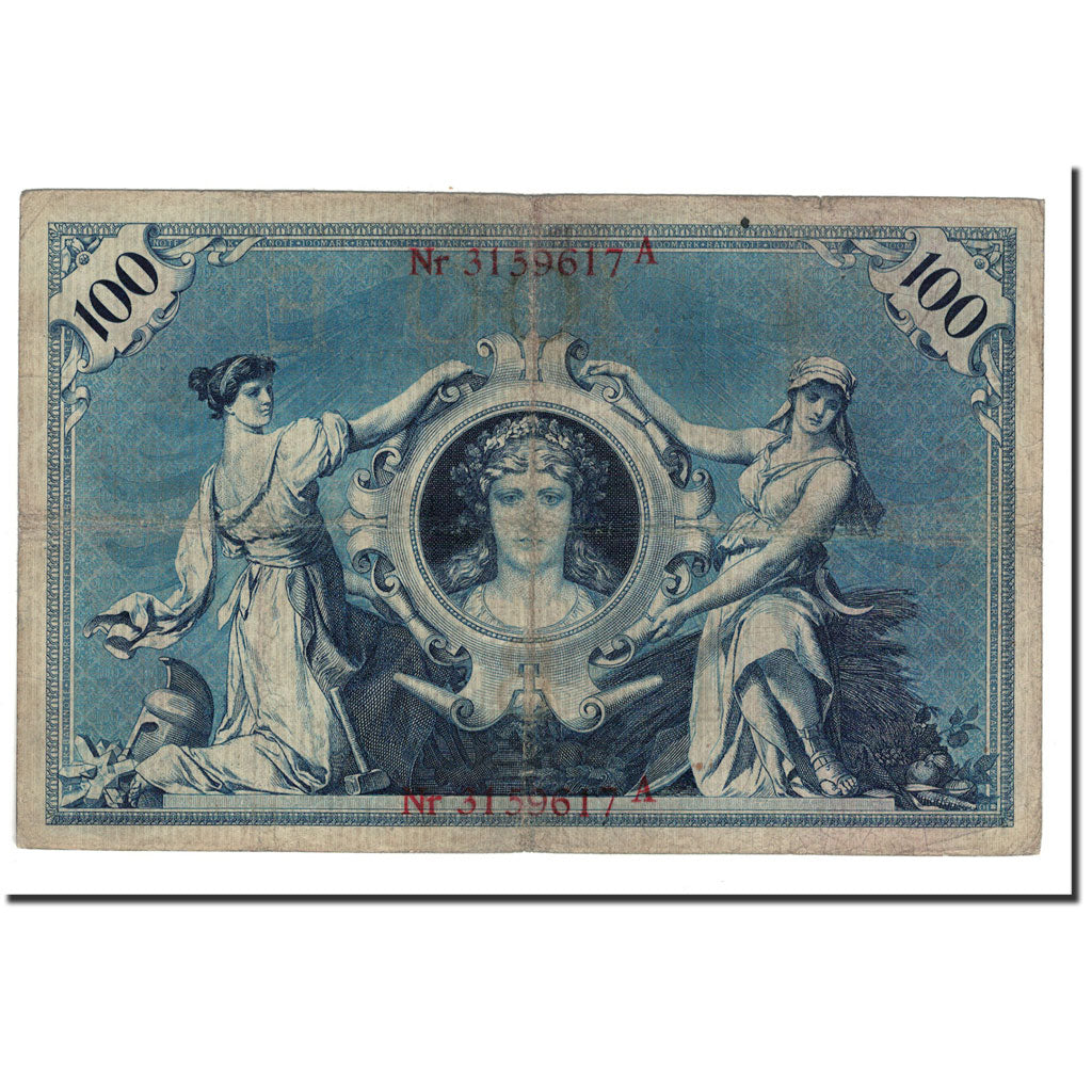 Banknote, Germany, 100 Mark, 1898, 1898-07-01, KM:20a, VG(8-10)
