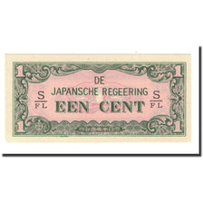 Billet, Netherlands Indies, 1 Cent, 1942, Undated, KM:119b, NEUF