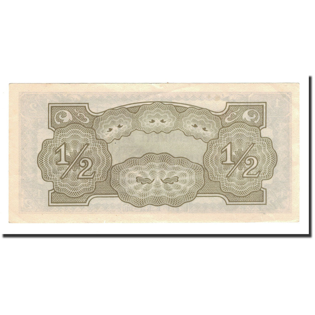 Banknote, Burma, 1/2 Rupee, 1942, KM:13b, EF(40-45)