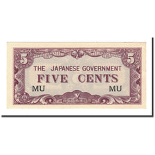 Banknote, MALAYA, 5 Cents, 1942, Undated, KM:M2a, UNC(65-70)