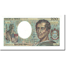 France, 200 Francs, Montesquieu, F.001, SUP+