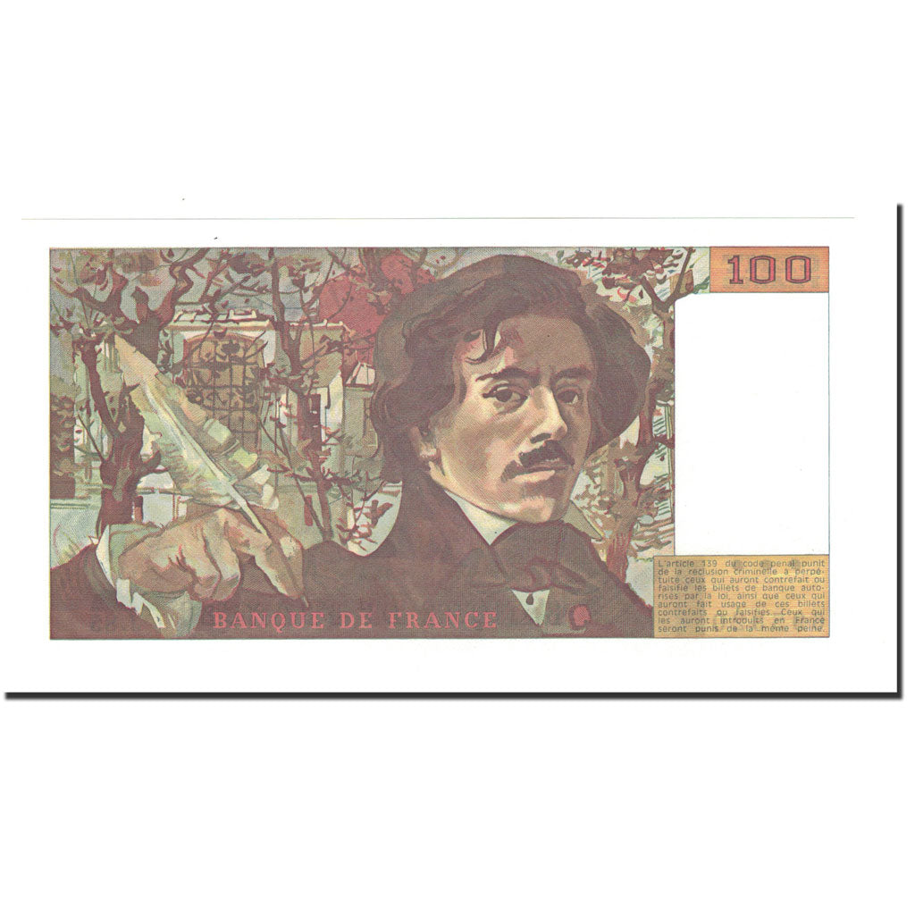 France, 100 Francs, 1984, UNC(65-70), Fayette:F69.8A), KM:154b