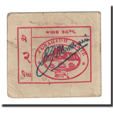 Banknote, India Princely States, 2 Paisa, Undated (1943), KM:S333, VF(30-35)