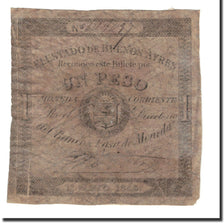Geldschein, Argentinien, 1 Peso, 1856, 1856-05-01, KM:S415, SGE
