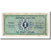 Billete, 1 Franc, 1946, Bélgica, KM:M1a, 1946-08-01, BC+