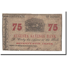Biljet, Verenigde Staten, 75 Centimes, 1861, B+