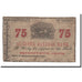 Banknote, United States, 75 Centimes, 1861, F(12-15)