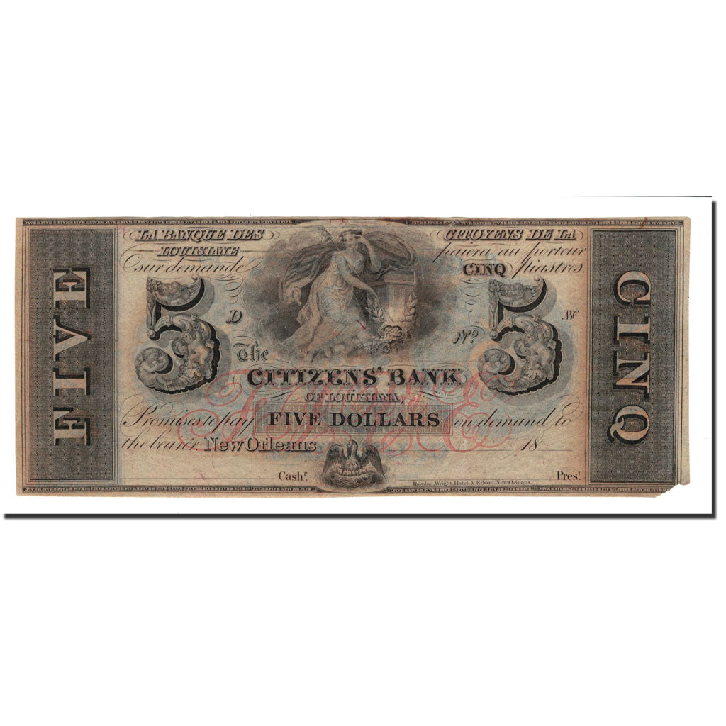 Banknote, United States, 5 Dollars, VF(20-25)