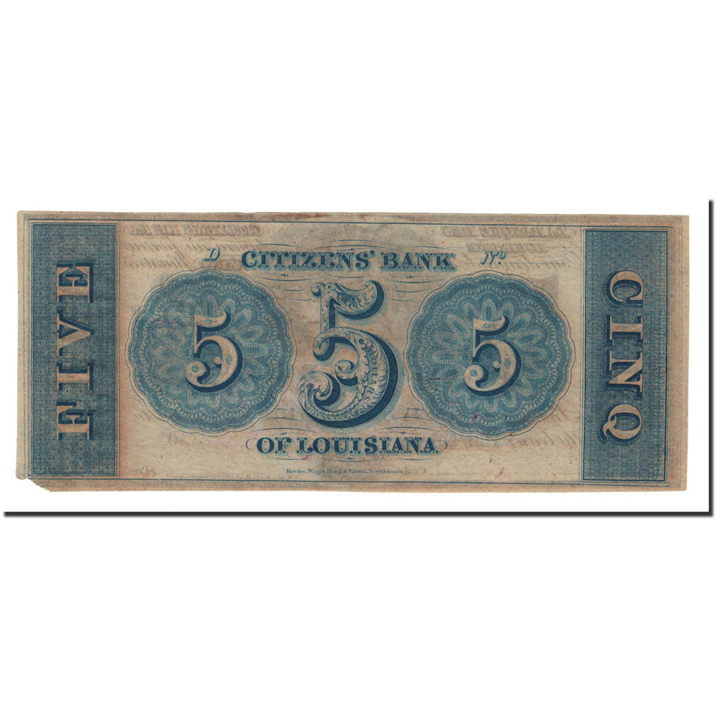 Banknote, United States, 5 Dollars, VF(20-25)