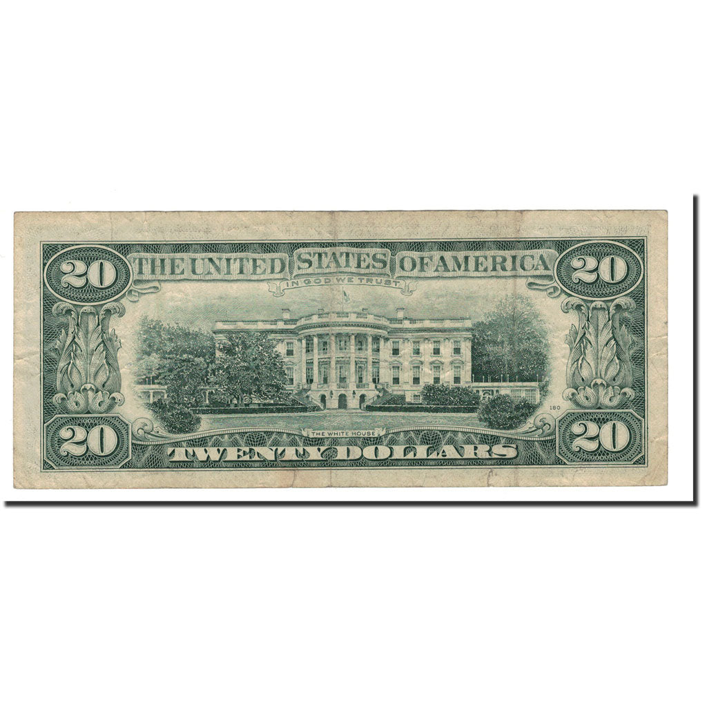 Banknote, United States, Twenty Dollars, 1985, KM:3747, VF(30-35)