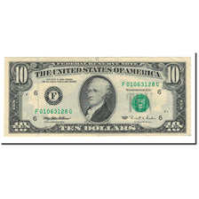 Banknote, United States, Ten Dollars, 1995, KM:4113, AU(55-58)