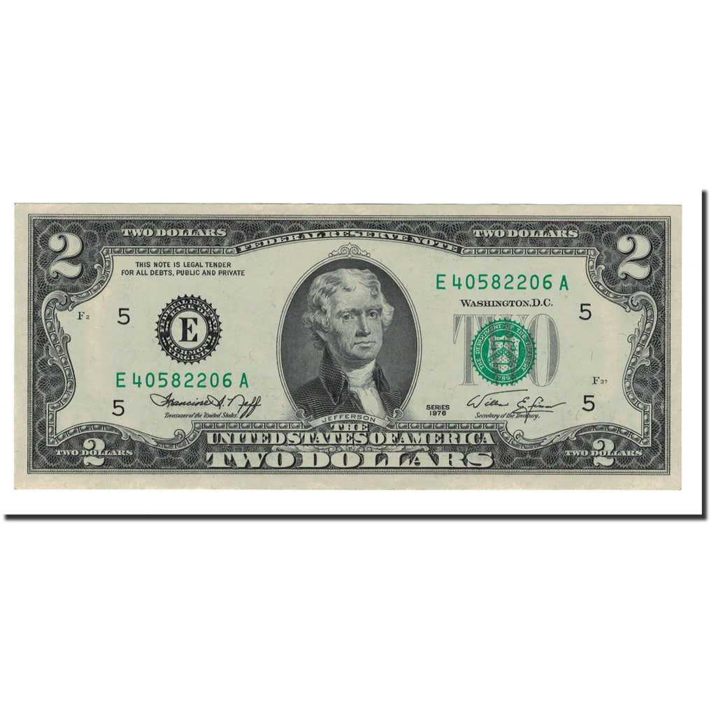 Banknote, United States, Two Dollars, 1976, KM:1631, UNC(63)