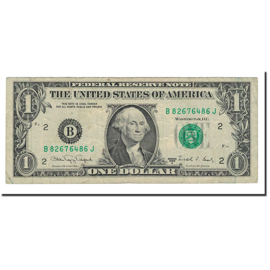 Banknote, United States, One Dollar, 1988, KM:3845, VF(20-25)