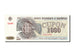 Biljet, Moldova, 1000 Cupon, 1992, NIEUW