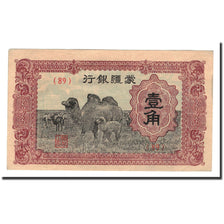 Banknote, China, 1 Chiao, 1940, Undated, KM:J101Aa, UNC(60-62)