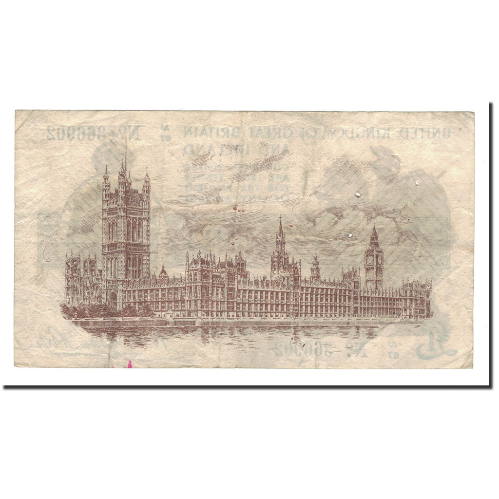 Banknote, Great Britain, 1 Pound, Undated (1917), 1917-02, KM:351, VF(20-25)
