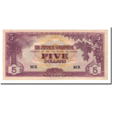 Billet, MALAYA, 5 Dollars, 1942, Undated, KM:M6c, TTB+