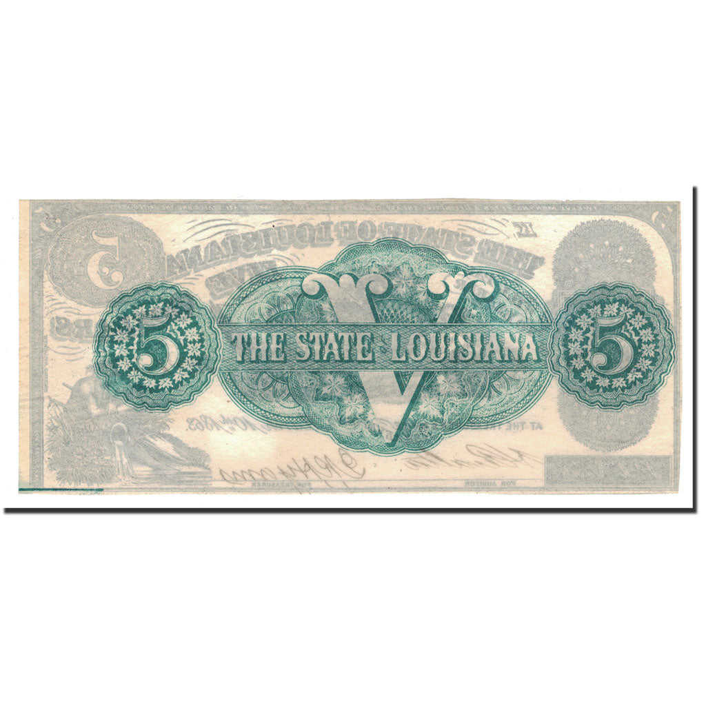 Banknote, United States, 5 Dollars, 1863, 1863-03-10, UNC(63)