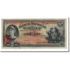 Banknote, Mexico, 2 Pesos, 1913, 1913-12-06, KM:S256a, VF(20-25)