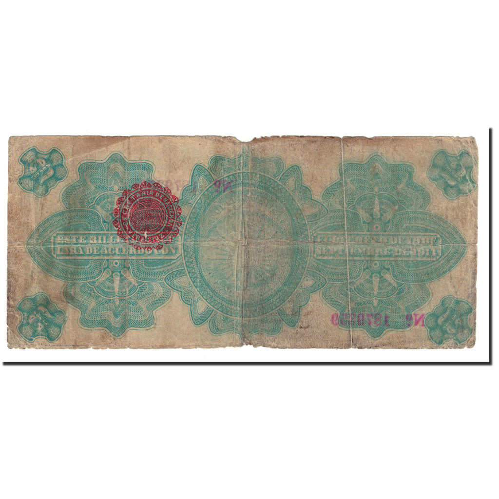 Banknote, Mexico - Revolutionary, 2 Pesos, 1915, KM:S1102b, VG(8-10)