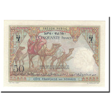Biljet, Djibouti, 50 Francs, 1952, NIEUW
